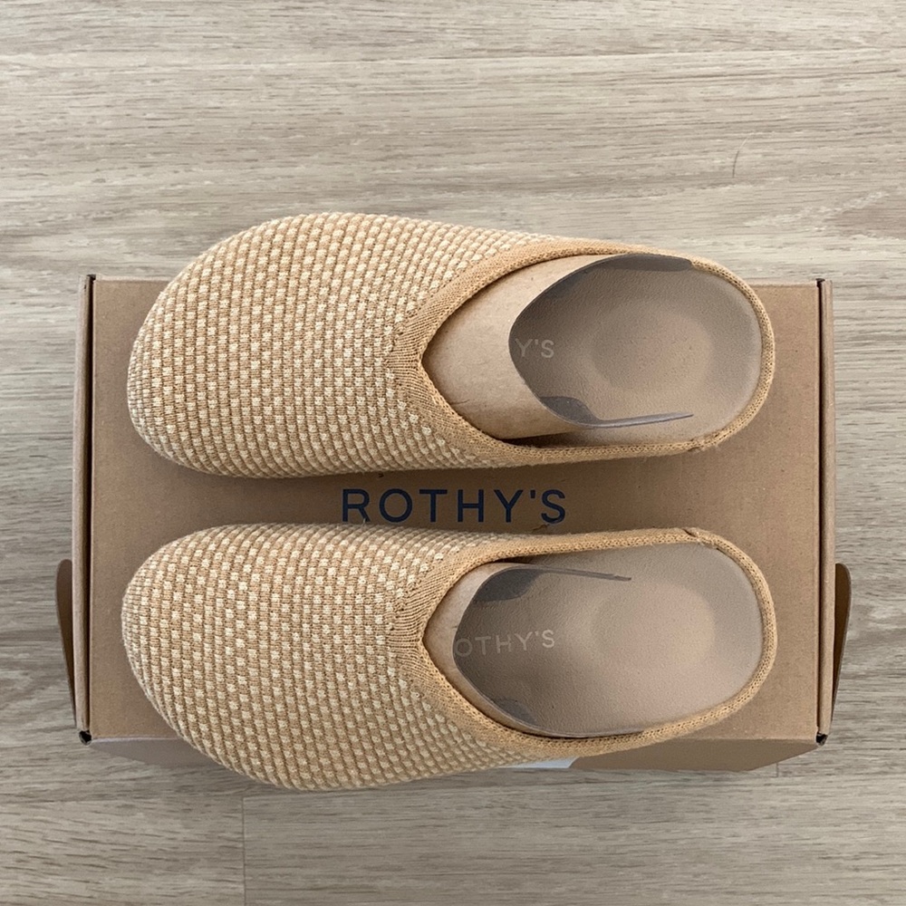 Rothy’s casual clog - hemp/flax